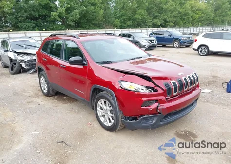 2016 Jeep Cherokee Sport from USA, damaged, VIN 1C4PJLAB2GW137168